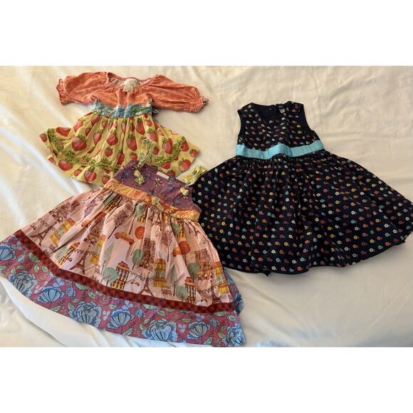 Toddler Girls Size 2 3 Pc Dress Lot Matilda Jane Baby Gap Boutique - Picture 1 of 11